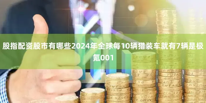 股指配资股市有哪些2024年全球每10辆猎装车就有7辆是极氪001