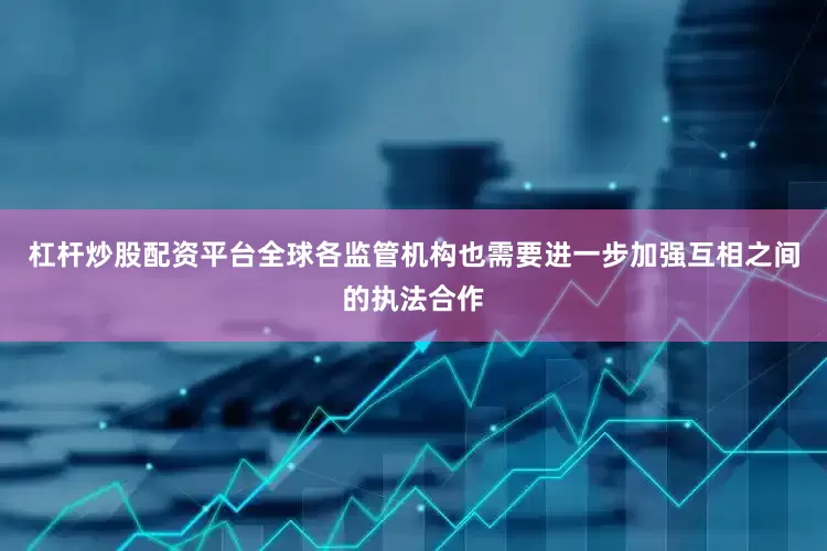 杠杆炒股配资平台全球各监管机构也需要进一步加强互相之间的执法合作
